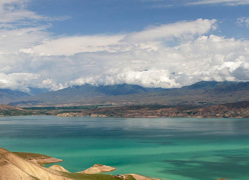 Toktogul Reservoir, Jalal-Abad Region, Kyrgyzstan